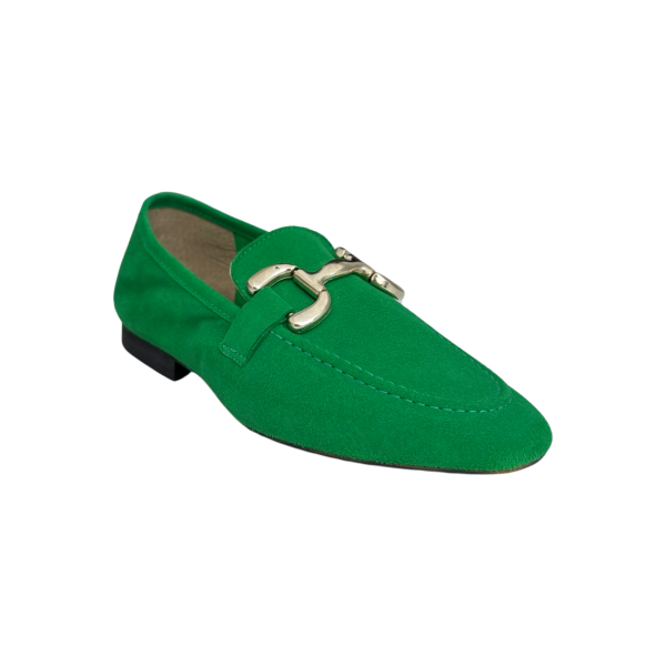 Macie Irish Green Suede Loafer Cheap