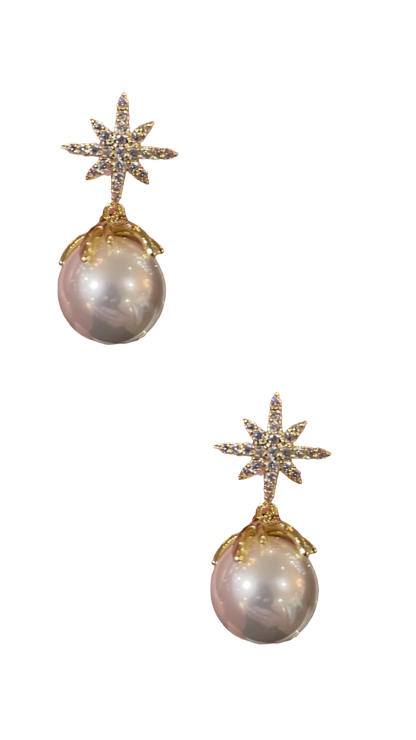 Starburst Pearl Studs Online