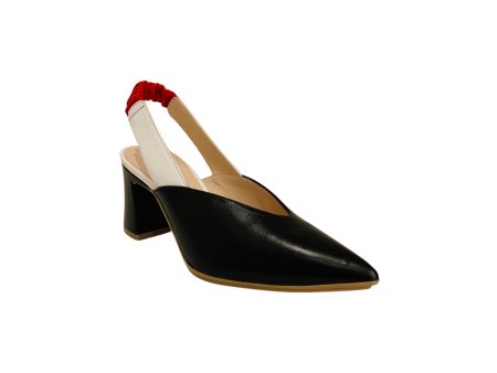 Milanesa California Black Sling Back Online Hot Sale