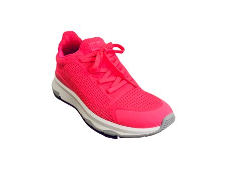 Vitamin Pop Pink Knit Sports Sneaker For Cheap