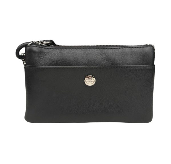 2525542 Black Leather Crossbody Sale