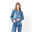 Denim Shirt Lightweight - Kerri Rosenthal For Cheap