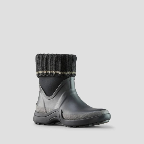 Raven Waterproof Black Rubber  Neoprene Boots For Cheap