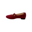 235531 Red Suede Flat For Sale