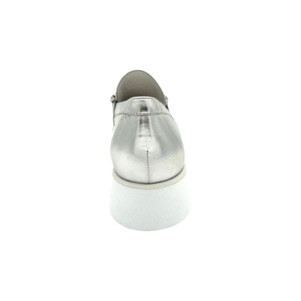 101631 Silver Platform Loafers Hot on Sale