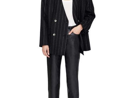 Maron Blazer - Dark Grey Pinstripe For Cheap