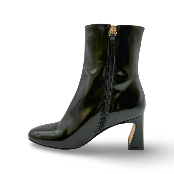 24537 Jamia Black Leather  Boot Cheap