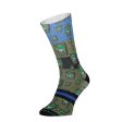 60308 Vintage Mobile Men’s Socks Fashion