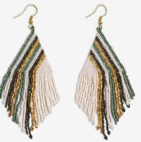 HAILEY Safari Fringe Earrings Supply