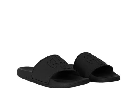 Isla Slides - Black For Cheap