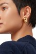 Art Heart Puff Earrings - Gold Online Sale