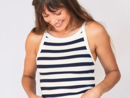 Bonnie Stripe Tank on Sale