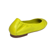 100520 Lime Round Toe Flat Online now