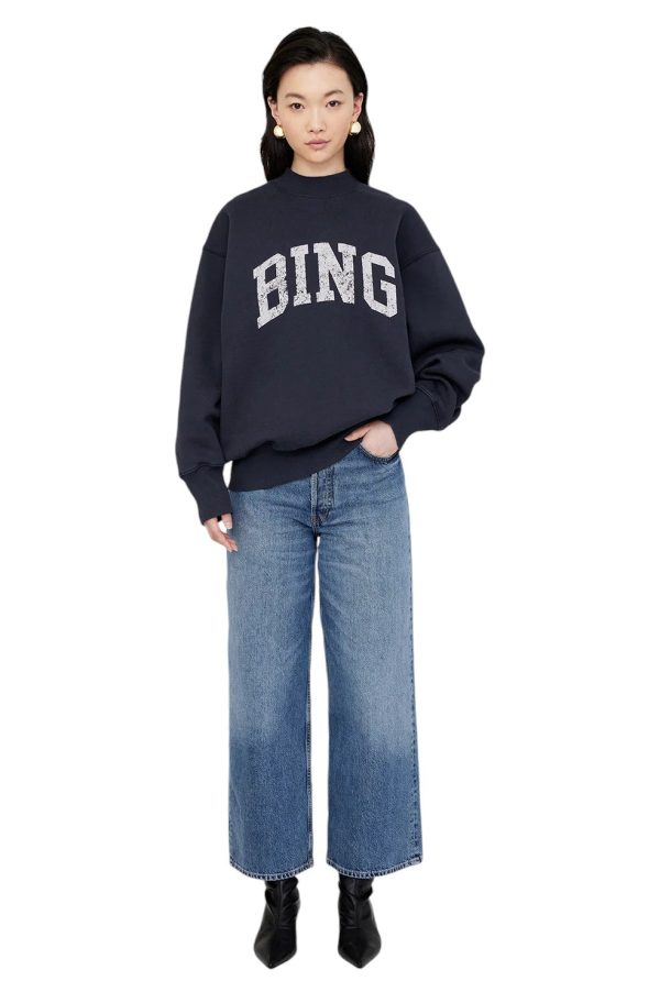 Bradie Sweatshirt Bing - Navy Sale