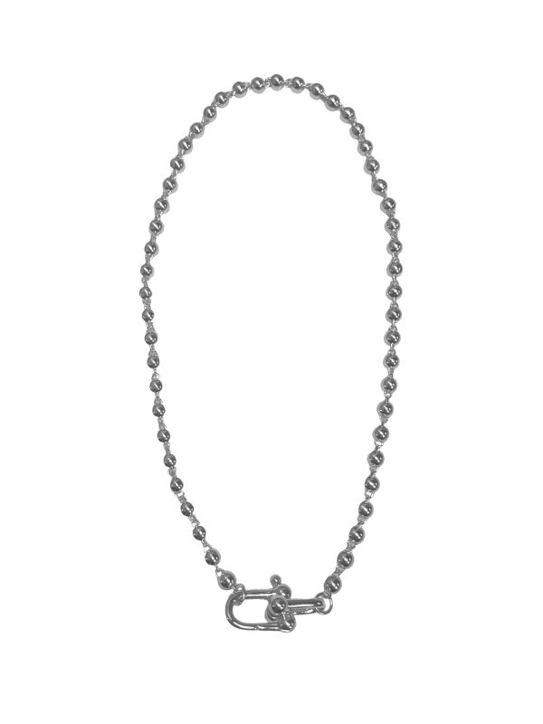 Ball Chain Necklace - Silver For Cheap