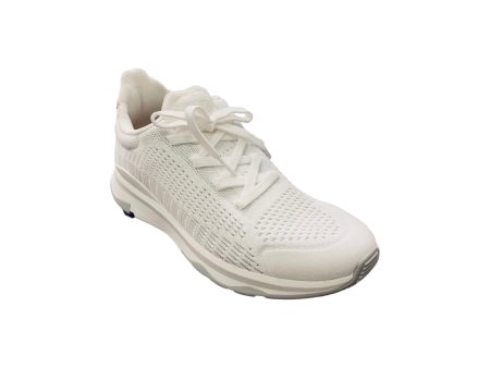 Vitamin White Knit Sports Sneaker For Cheap