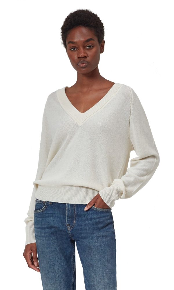 Madalene V-Neck Cashmere Sweater Online Hot Sale