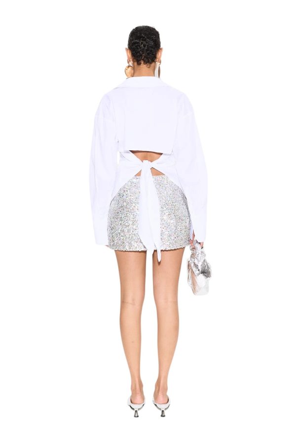 Dizzy Sequin Skirt - Iridescent Sequins Online Sale