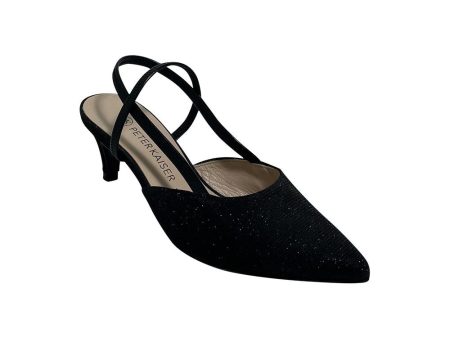 Calina Black Shimmer with Shimmer Heel Sale