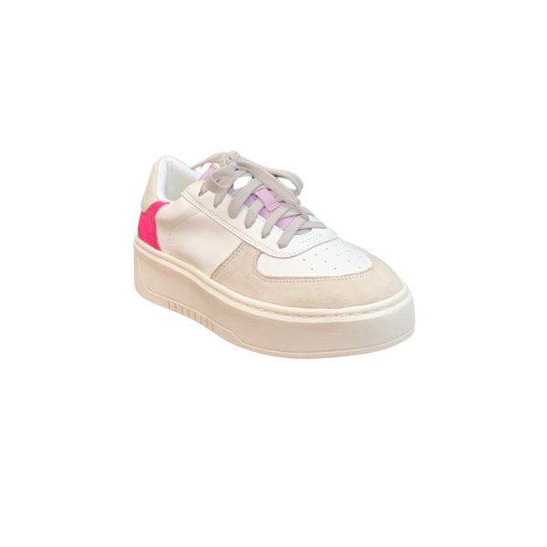 Shirley Magenta Lace Up Runner Online Hot Sale