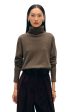 Cashmere Turtleneck - Russet Brown Online Hot Sale