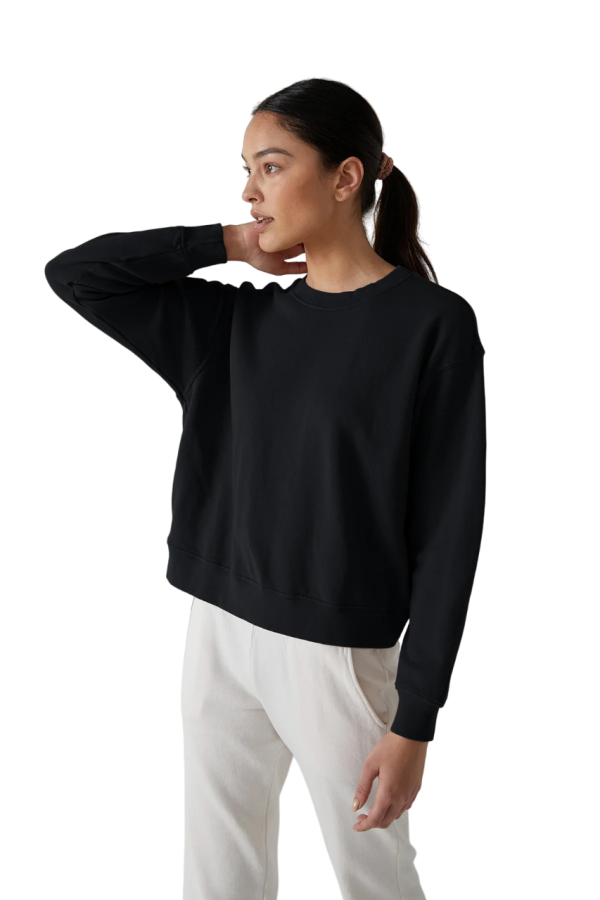 Ynez Sweatshirt - Black Online now