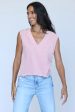 MARGOT-V Neck Sleeveless Tee Supply