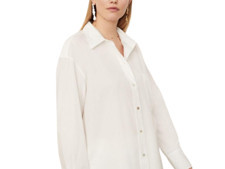 Oversized Shirt - White Hot on Sale