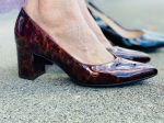 Nera-Brown Tortious Patent Leather Hot on Sale