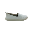 Lila White Leather Slip on Online Hot Sale