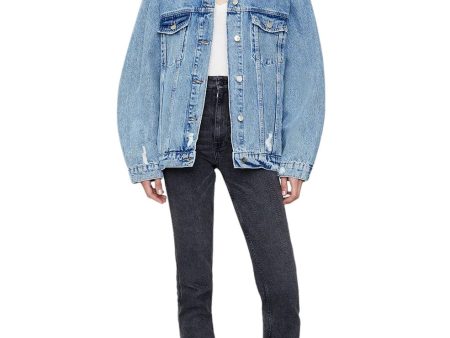 Rory Jacket - Vintage Blue Sale