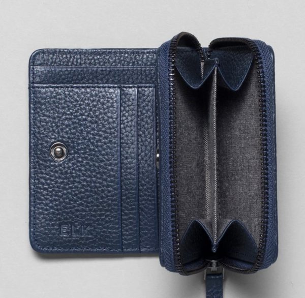 Askel Wallet Navy Orange on Sale