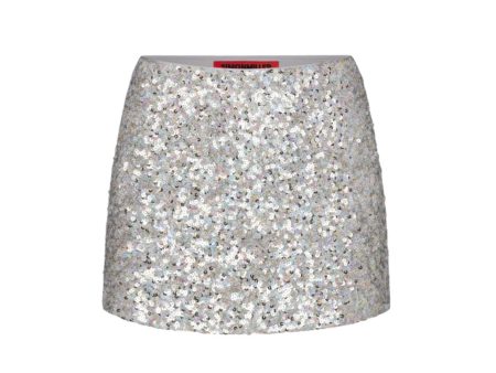 Dizzy Sequin Skirt - Iridescent Sequins Online Sale