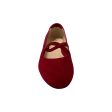 235531 Red Suede Flat For Sale