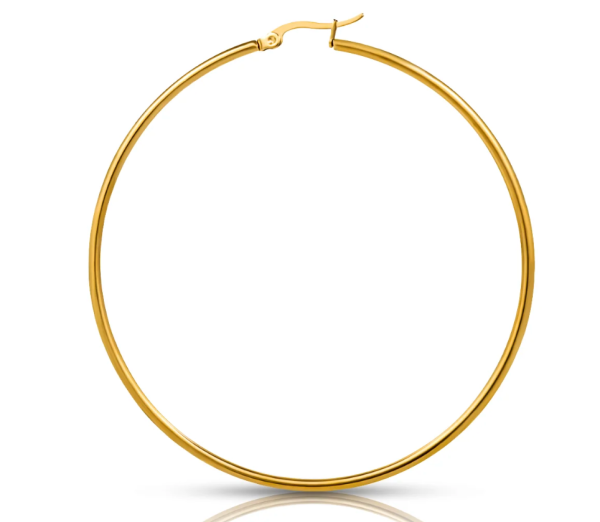 Ellie Vail - Laurette Medium Hoop Earring Discount