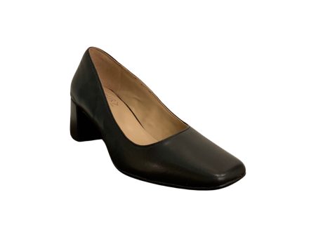 Karina Black Square Toe Pump For Cheap