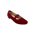 235531 Red Suede Flat For Sale