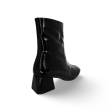 G5522 Black Patent Short Boot Supply