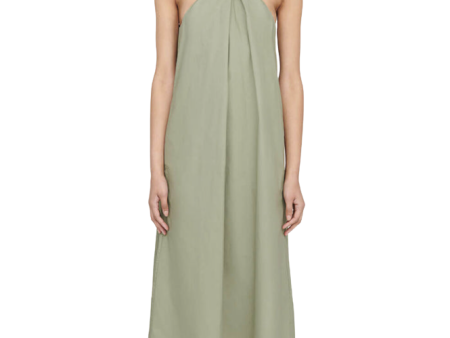 Cosette Dress - Green Khaki For Cheap