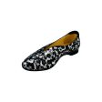 235040 Sliver Black Suede Flat For Sale