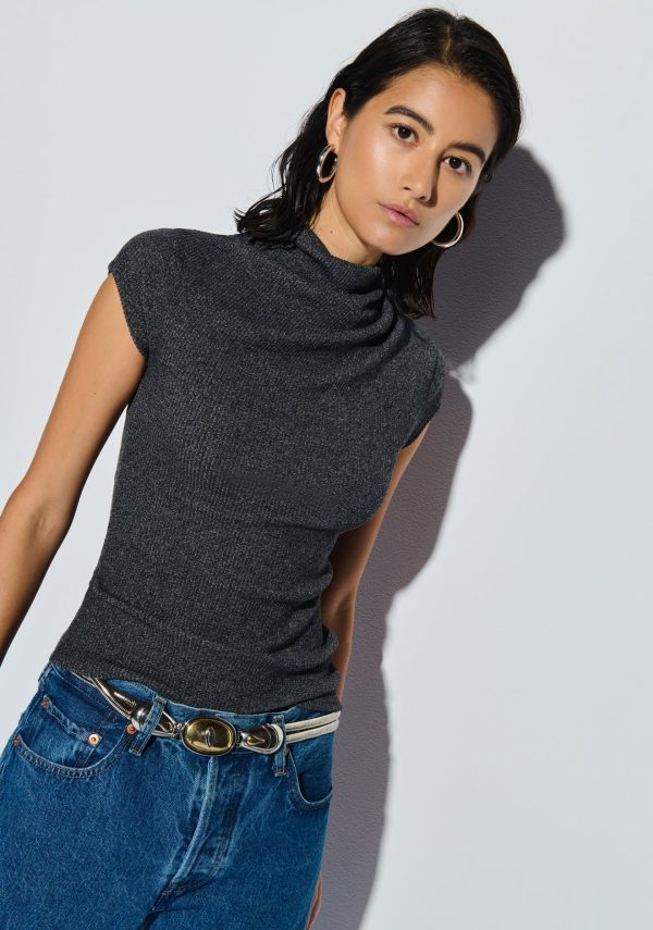 NATION LTD - Katie Draped Top Discount