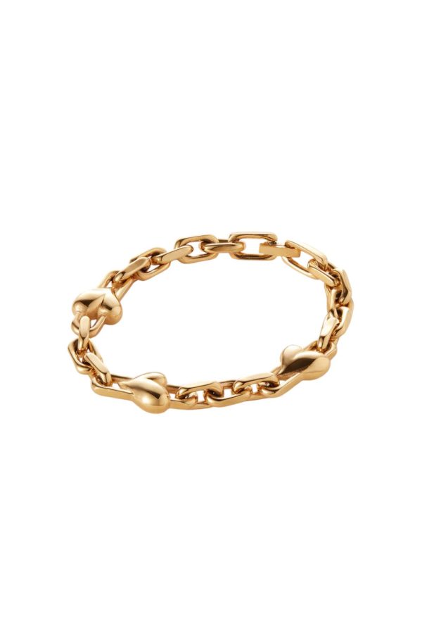 Art Heart Chain Bracelet - Gold Online