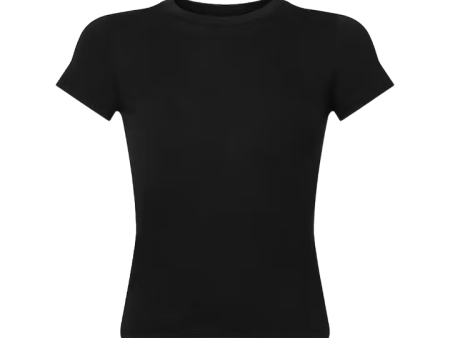 Baby Tee - Black For Cheap