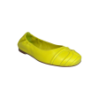 100520 Lime Round Toe Flat Online now