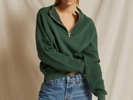 Tyra-Fleece 1 4 Zip Pullover Online Sale