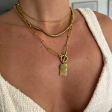 Candice Round Snake Chain Necklace - Ellie Vail For Cheap