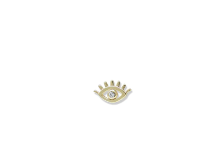 Mel Soldera Evil Eye Lash Stud For Discount