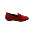 74822 Red Leather Loafer Fashion