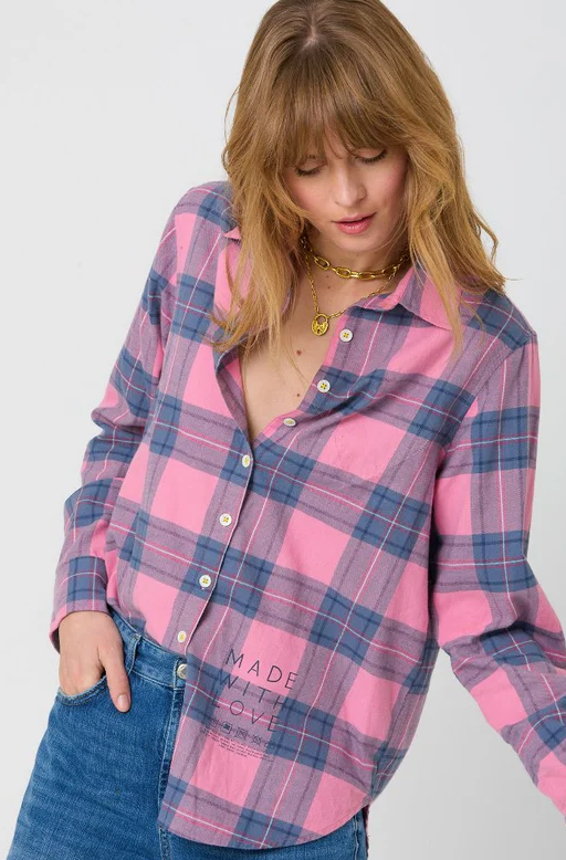 Mia Plaid Shirt - Kerri Rosenthal For Discount