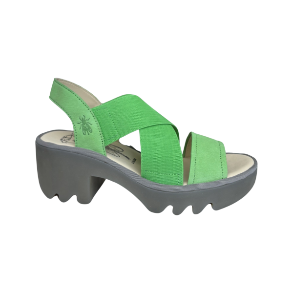 TAJI502 Green Crossover Sandal Online Hot Sale